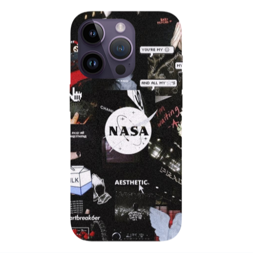 Apple iPhone 14 Pro Max Heartbreak Transparent Silicone TPU Θήκη