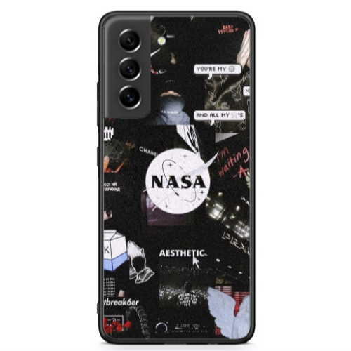 Samsung S21 FE Heartbreak Black Glossy Θήκη