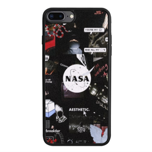 Apple iPhone 7 Plus Heartbreak Black Glossy Θήκη