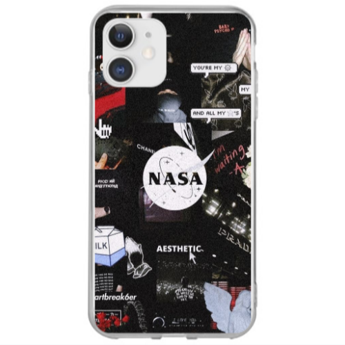 Apple iPhone 12 Mini Heartbreak Transparent Silicone TPU Θήκη