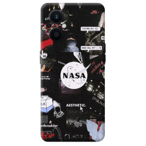 Oppo Reno 7 Lite Heartbreak Transparent Silicone TPU Θήκη