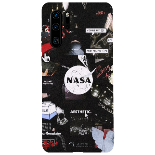 Huawei P30 Pro Heartbreak Transparent Silicone TPU Θήκη