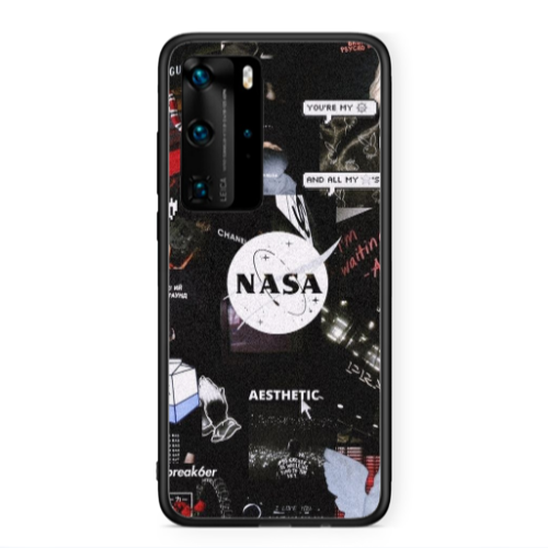 Huawei P40 Pro Heartbreak Black Glossy Θήκη