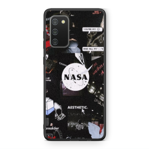Samsung A02s Heartbreak Black Glossy Θήκη