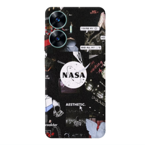 Realme C55 Heartbreak Transparent Silicone TPU Θήκη