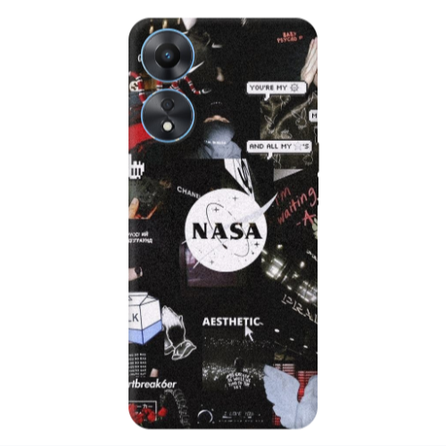 Oppo A 98 Heartbreak Transparent Silicone TPU Θήκη