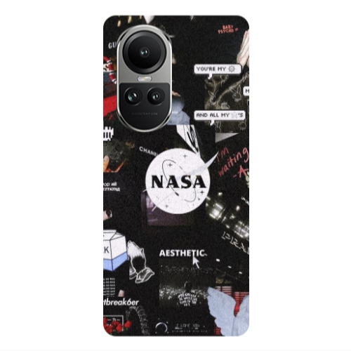 Oppo Reno10 5G Heartbreak Transparent Silicone TPU Θήκη