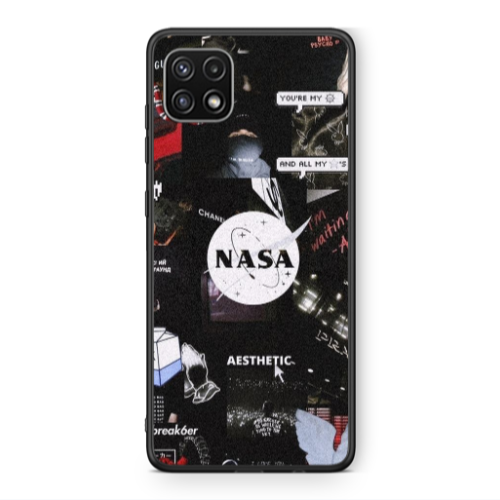 Samsung A22 5G Heartbreak Black Glossy Θήκη