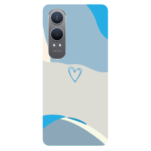 Oneplus Nord Ce 4 lite Mini Heart Transparent Silicone TPU Θήκη