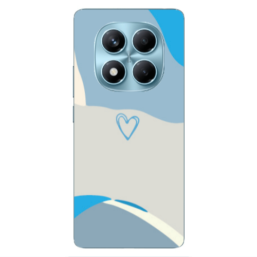 Xiaomi Redmi Note 14 Pro Mini Heart Transparent Silicone TPU Θήκη