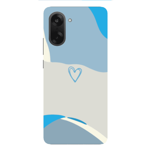 Oneplus Nord CE 5 Mini Heart Transparent Silicone TPU Θήκη