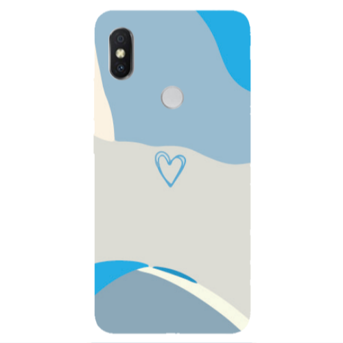 Xiaomi Redmi S2 Mini Heart Transparent Silicone TPU Θήκη