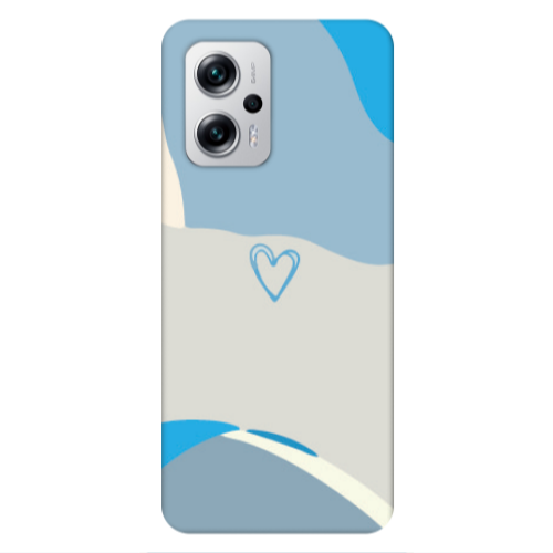 Xiaomi Poco X4 GT Mini Heart Transparent Silicone TPU Θήκη