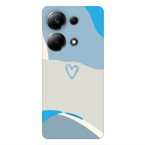 Xiaomi Poco M6 Pro 4G Mini Heart Transparent Silicone TPU Θήκη