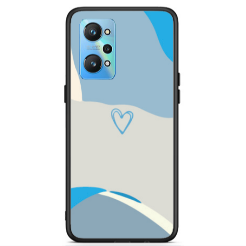 Realme Gt Neo 2 Mini Heart Black Glossy Θήκη