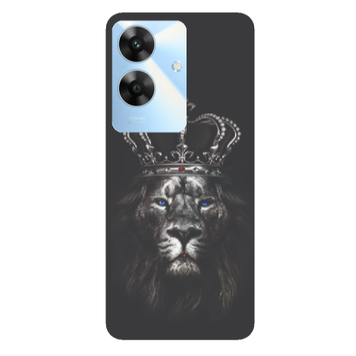 Realme Note 60 Lion King Transparent Silicone TPU Θήκη