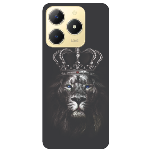 Realme C61 Lion King Transparent Silicone TPU Θήκη