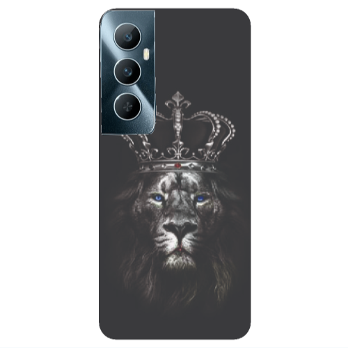Realme C65 Lion King Transparent Silicone TPU Θήκη