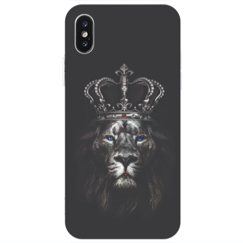 Apple iPhone X Lion King Transparent Silicone TPU Θήκη