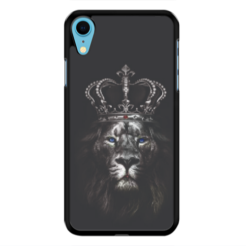 Apple iPhone Xr Lion King Black Glossy Θήκη