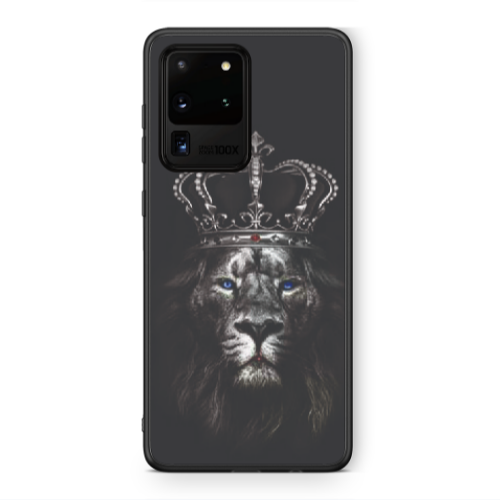 Samsung S20 Ultra Lion King Black Glossy Θήκη