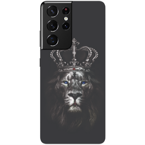 Samsung S21 Ultra Lion King Transparent Silicone TPU Θήκη