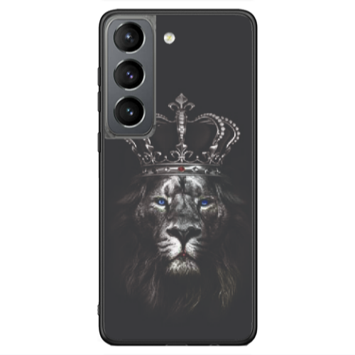 Samsung S21 Ultra Lion King Black Glossy Θήκη