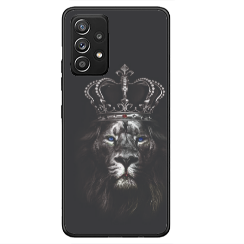 Samsung A53 Lion King Black Glossy Θήκη