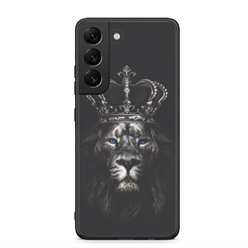 Samsung S22 Lion King Black Glossy Θήκη