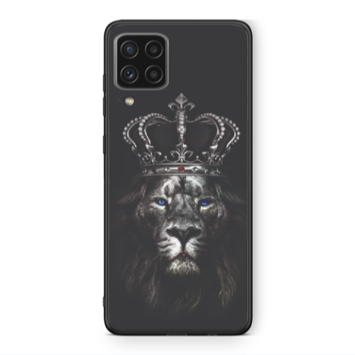 Samsung A22 4G Lion King Black Glossy Θήκη