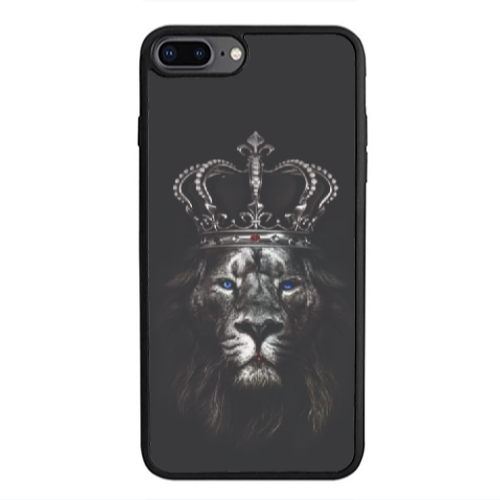 Apple iPhone 7 Plus Lion King Black Glossy Θήκη
