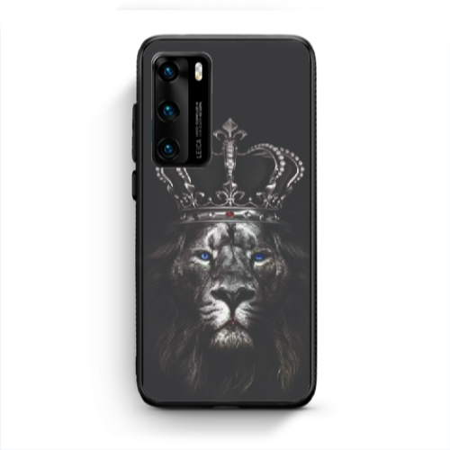 Huawei P40 Lion King Black Glossy Θήκη