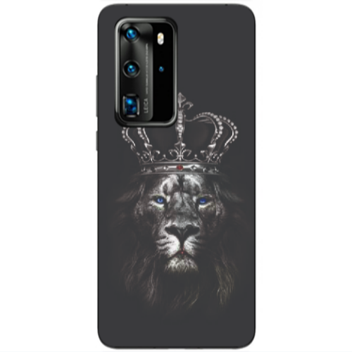 Huawei P40 Pro Lion King Transparent Silicone TPU Θήκη