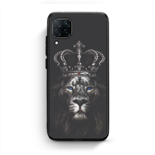 Huawei P40 Lite Lion King Black Glossy Θήκη