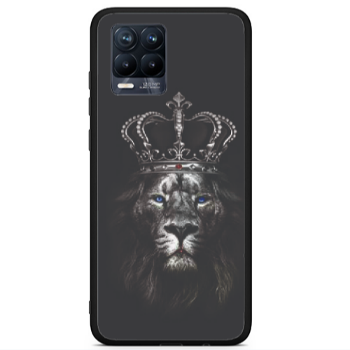 Realme 8 i Lion King Black Glossy Θήκη
