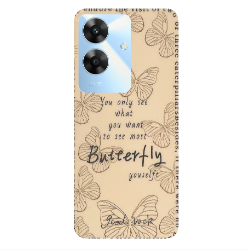 Realme Note 60 You Only See Transparent Silicone TPU Θήκη