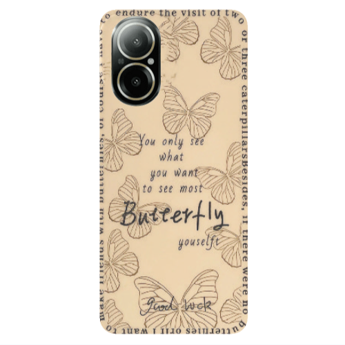 Realme C67 You Only See Transparent Silicone TPU Θήκη