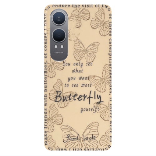 Oneplus Nord Ce 4 lite You Only See Transparent Silicone TPU Θήκη