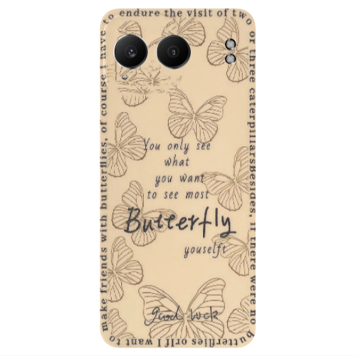 Oneplus Nord 4 You Only See Transparent Silicone TPU Θήκη