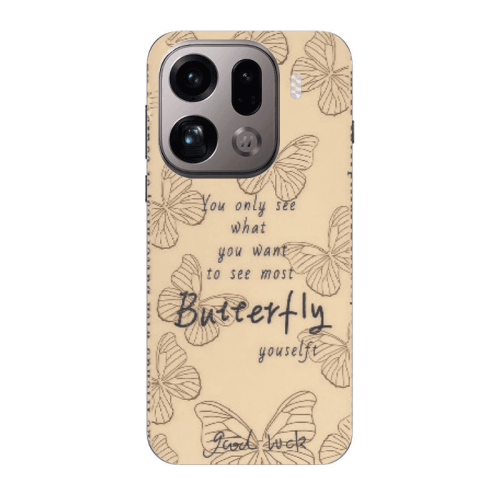 Oppo Find X9 Pro You Only See Transparent Silicone TPU Θήκη