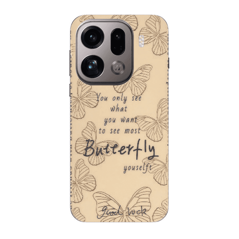 Oppo Find X9 Pro You Only See Transparent Silicone TPU Θήκη