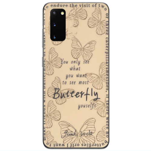 Samsung S20 You Only See Transparent Silicone TPU Θήκη