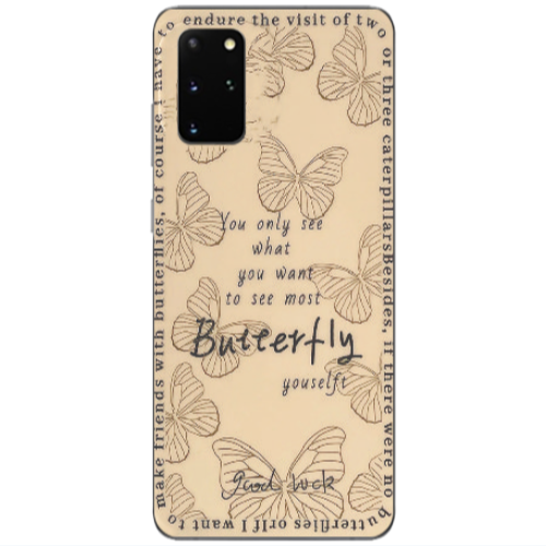 Samsung S20 Plus You Only See Transparent Silicone TPU Θήκη