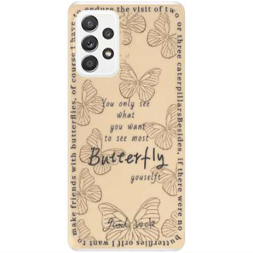 Samsung A53 You Only See Transparent Silicone TPU Θήκη