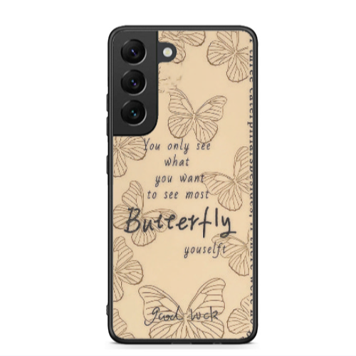 Samsung S22 Plus You Only See Black Glossy Θήκη