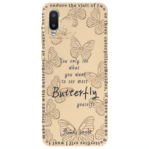 Samsung A02 You Only See Transparent Silicone TPU Θήκη