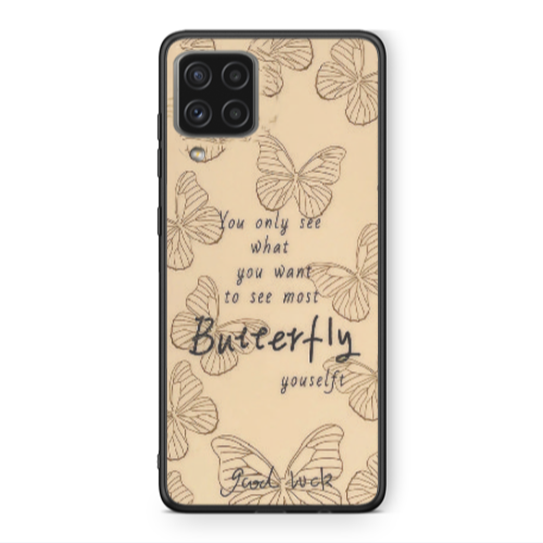Samsung A22 4G You Only See Black Glossy Θήκη