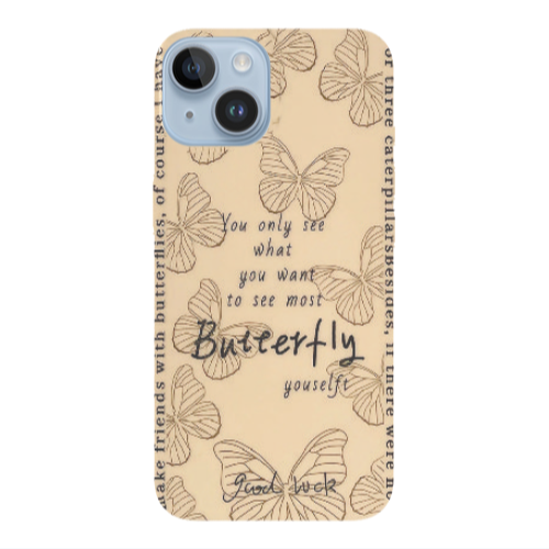 Apple iPhone 14  You Only See Transparent Silicone TPU Θήκη