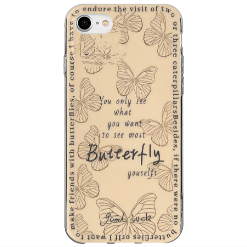 Apple iPhone 7 You Only See Transparent Silicone TPU Θήκη