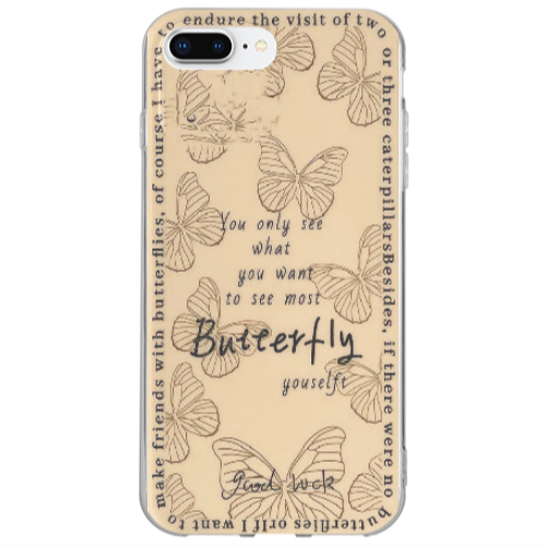 Apple iPhone 7 Plus You Only See Transparent Silicone TPU Θήκη